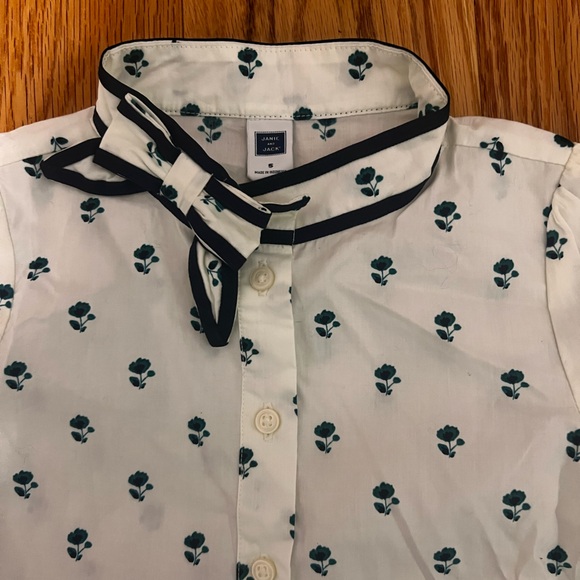 Janie and Jack Floral Button Up - Picture 2 of 3